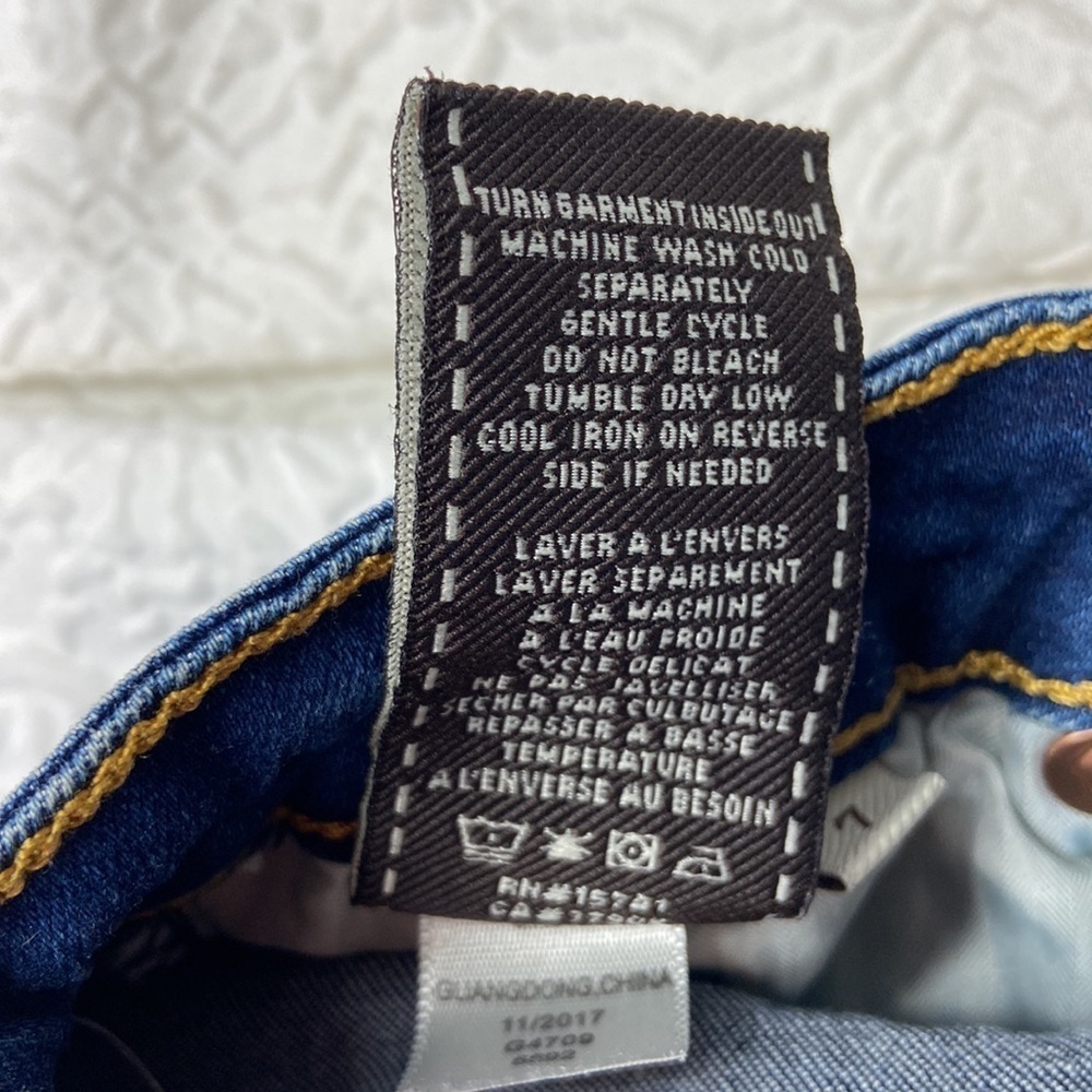 7 For All Mankind Little Kids Mens Classic Shorts Brand Size 7 = 6-7Y QK034 - Picture 6 of 6
